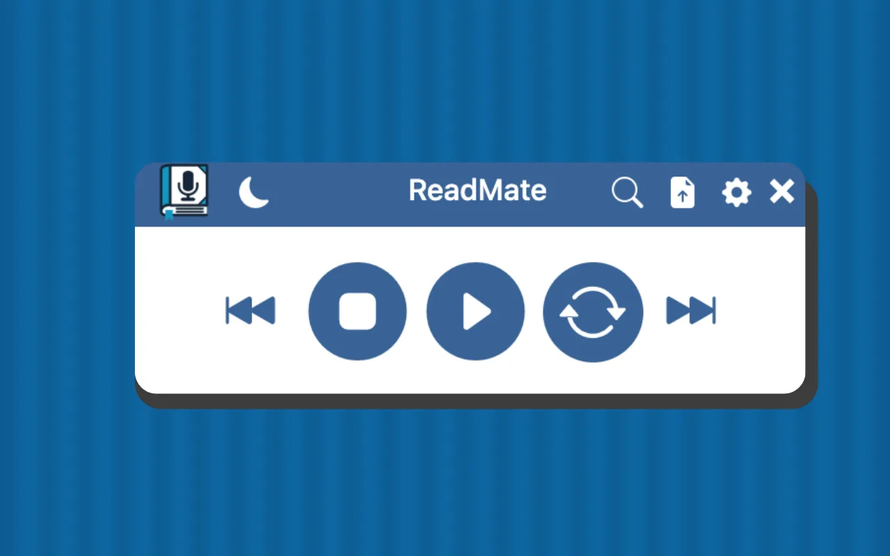 ReadMate player — light